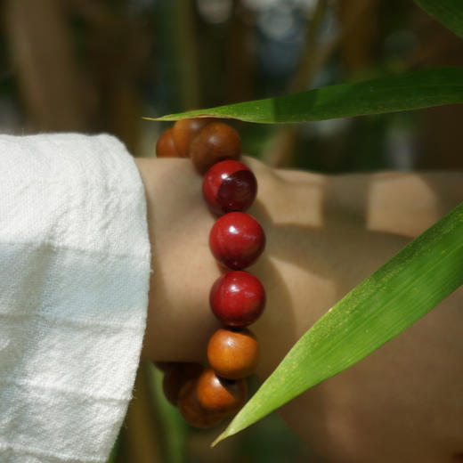 朱砂桃木手珠 商品图3