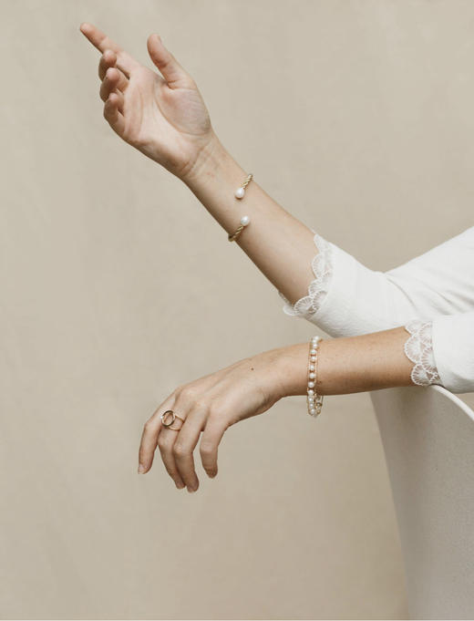 Gisel B ERINE 珍珠手镯 商品图3