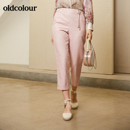 oldcolour纯色时尚百搭长裤M11073186 商品图0