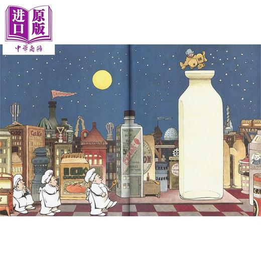 【中商原版】凯迪克：莫里斯.桑达克：厨房之夜狂想曲 In the Night Kitchen 儿童亲子故事绘本 英版平装 英文原版 6-9岁 商品图4