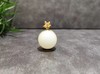 【御珠宫坊】金镶羊脂白玉吊坠 商品缩略图0