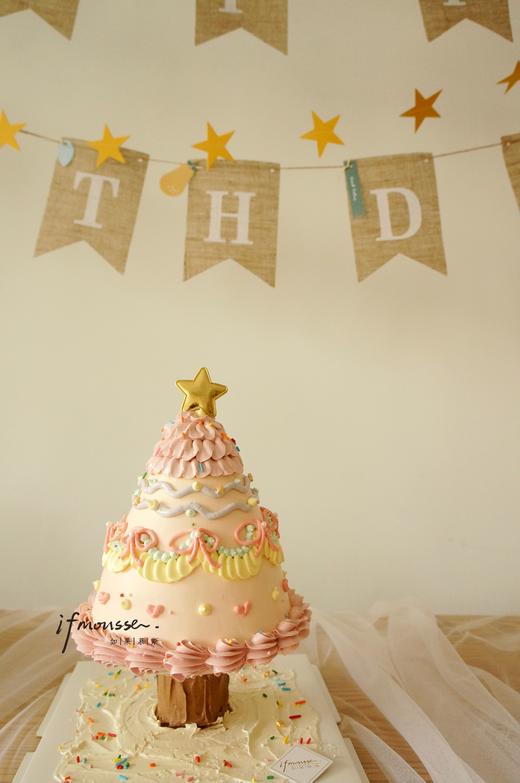 「创意蛋糕」许愿树 创意定制蛋糕 男士 商品图0