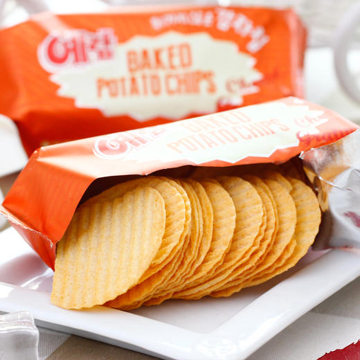 韩国进口好丽友土豆脆片原味/芝士味64g 商品图2