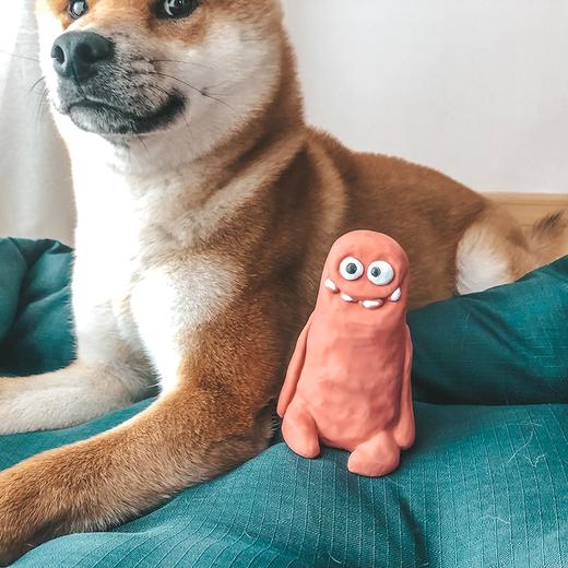 新款Qmonster宠物发声玩具！小泥人系列!全场满80元包邮！ 商品图5