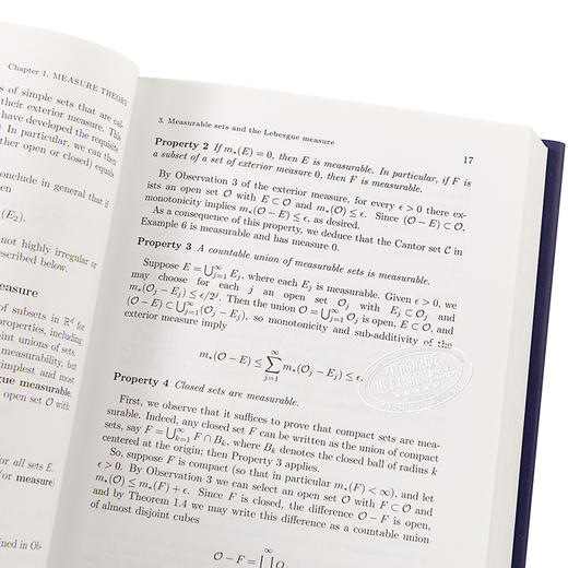 预售 【中商原版】实分析 测度理论 整合与希尔伯特空间 英文原版 Real Analysis Elias Menachem Stein 商品图3