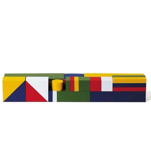 包豪斯积木 3-7岁 | Naef 儿童成人设计教育训练 益智玩具 | 瑞士设计，德国制造 商品图1