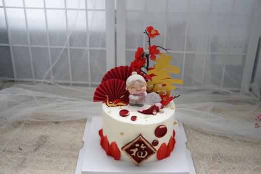 抱猫老奶奶福牌款 商品图0