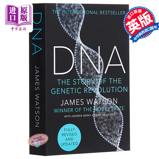 【中商原版】DNA：生命的秘密 英文原版 DNA:The Secret Of Life 生物科学 James Watson 商品图0