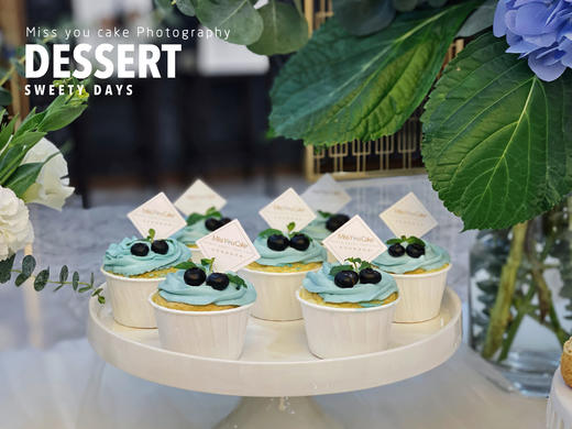 (南宁店)商务甜品台套餐-蓝色系 商品图2