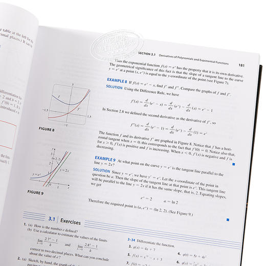 微积分 Calculus  Early Transcendentals Metric Edition 9th Edition 公制版 英文原版 James Stewart 商品图2