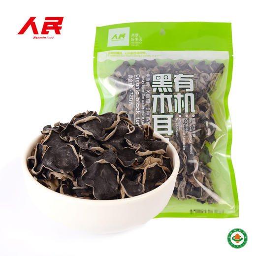 人民 有机黑木耳120g 商品图0