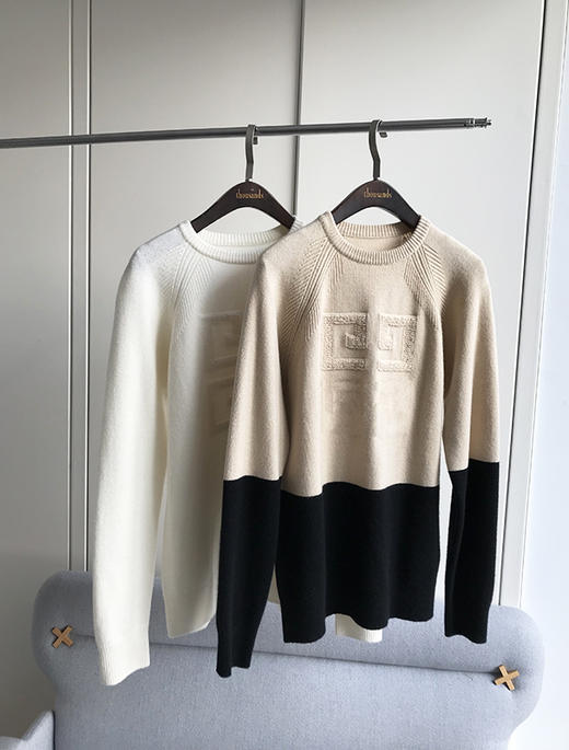 6折 纪梵希 圆领插肩4G提花 针织衫 两色可选 BM2570 商品图8