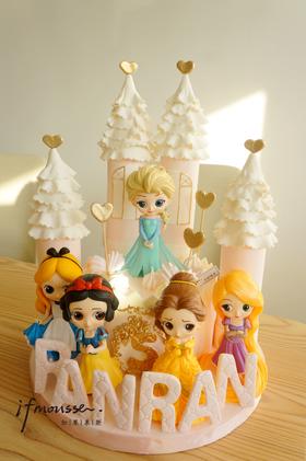 「女孩」迪士尼城堡款 公主城堡蛋糕