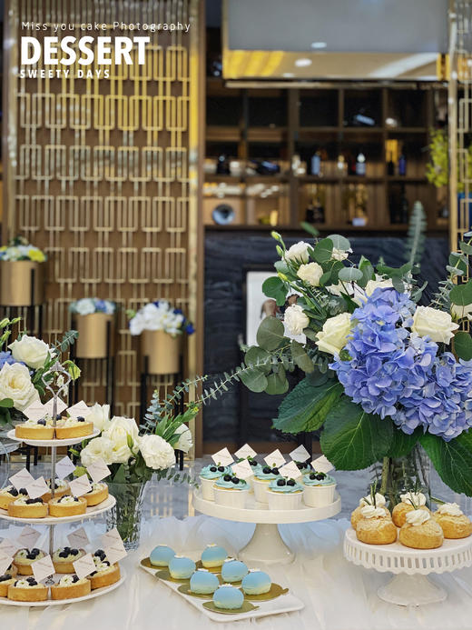 (南宁店)商务甜品台套餐-蓝色系 商品图5