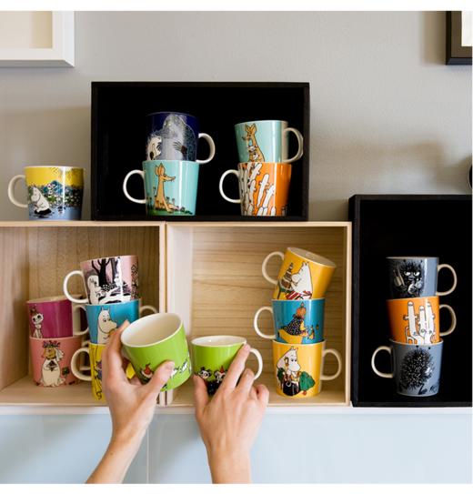 芬兰进口Arabia姆明马克杯 咖啡杯 moomin水杯 陶瓷 300ml |百里居 商品图5