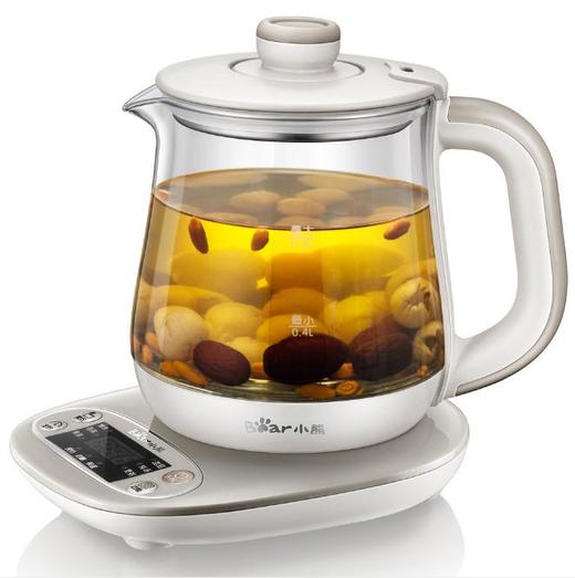 【家用电器】小熊*养生壶YSH-A08U6加厚玻璃黑茶煮茶器电热烧水壶自动保温 商品图1