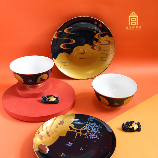 金桂浮月·两人食餐具套装 商品图0