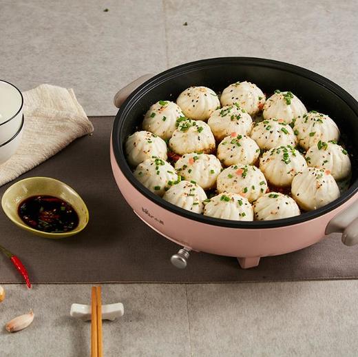 【家用电器】小熊电饼铛电煎锅不粘锅煎烙炸煮电火锅DBC-D12C1温度可调 商品图1