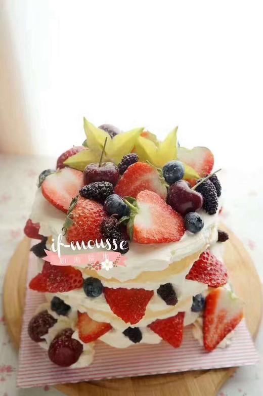 「经典」 水果裸蛋糕 芒果 青提 蓝莓装饰 （樱桃草莓过季啦） 商品图2