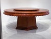 红桥红  家具严选  缅甸花梨（大果紫檀）  【198雕花牙边圆餐桌 十三件套】 商品缩略图9