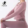 壁虎瑜伽 【白莲蓉】裸感修身长袖瑜伽T恤（无胸垫） 商品缩略图10