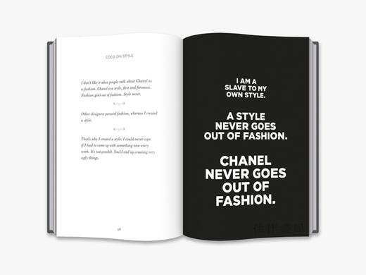 The World According to Coco: The Wit and Wisdom of Coco Chanel 可可·香奈儿语录 商品图3