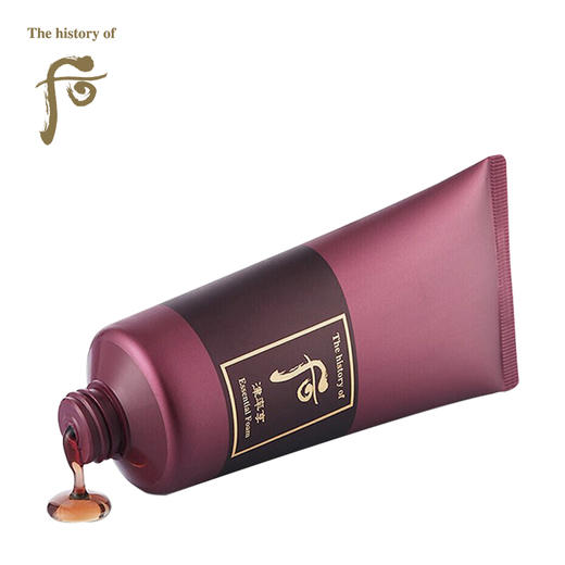 后 津率享红华凝香洁面乳180ml 商品图2