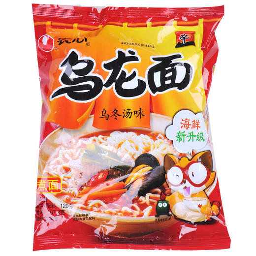 农心 乌冬汤味乌龙面120g/袋 商品图0