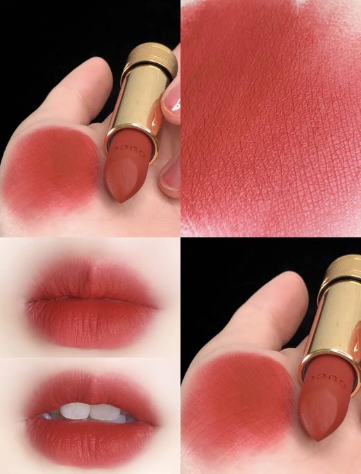 Gucci古驰碎花金管哑光口红唇膏#25 #505 #208 #碎花508 持久滋润 商品图7