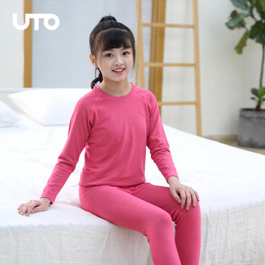 UTO/能系列蓄能发热5度儿童内衣套装 商品图7
