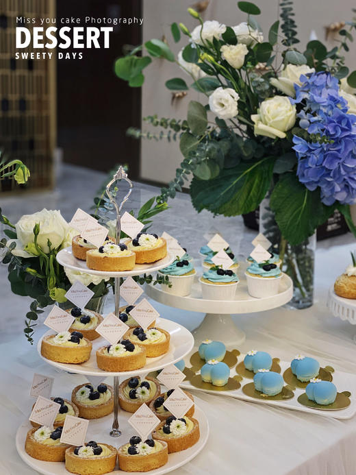 (南宁店)商务甜品台套餐-蓝色系 商品图4