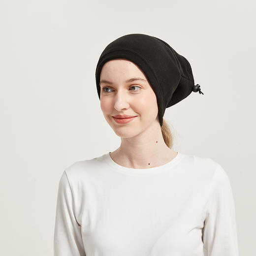 MOZOOD脖颈双护两用头套 围脖 时尚百搭脖颈 伸缩扣调节 可当帽子 可当脖套 防寒保暖 商品图5