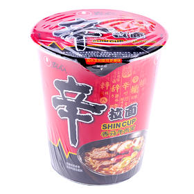 农心 辛拉面 香菇牛肉面65g/杯