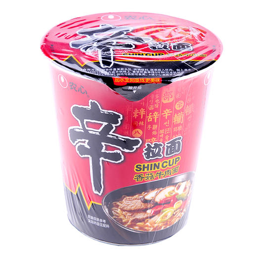 农心 辛拉面 香菇牛肉面65g/杯 商品图0