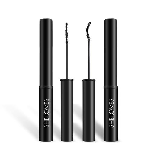 SHELOVES睫毛膏 细刷防水不晕染打底定型星空黑色睫毛膏美妆 商品图4