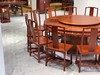 红桥红  家具严选  缅甸花梨（大果紫檀）  【198雕花牙边圆餐桌 十三件套】 商品缩略图4