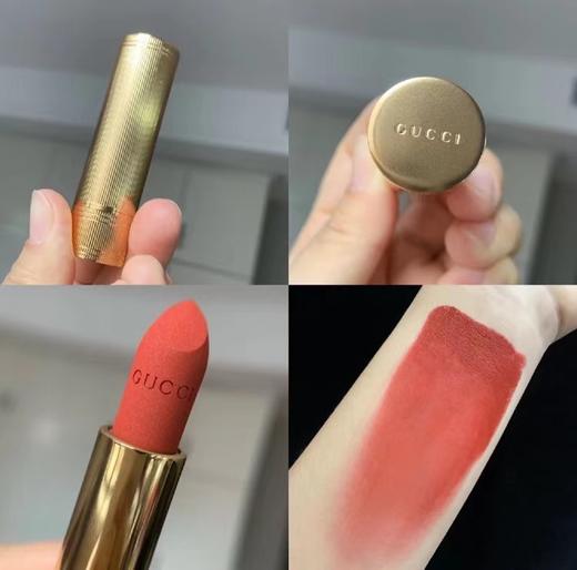Gucci古驰碎花金管哑光口红唇膏#25 #505 #208 #碎花508 持久滋润 商品图2