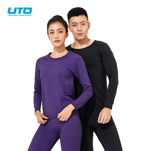 UTO 悠途男女款能系列助能款日常版吸湿排汗运动内衣套装 商品图0