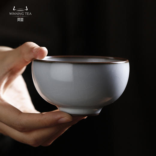 问鼎官汝平口杯 商品图3