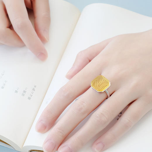 十二星座三宫戒指星座戒指开口戒 商品图3