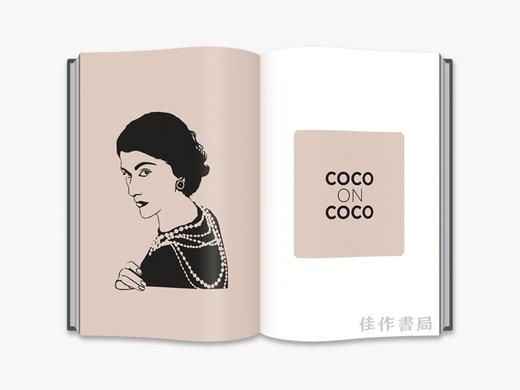 The World According to Coco: The Wit and Wisdom of Coco Chanel 可可·香奈儿语录 商品图1