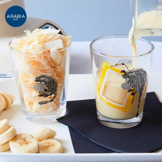 芬兰Arabia玻璃杯 水杯 意大利产 姆明moomin果汁杯220ml |百里居 商品图1