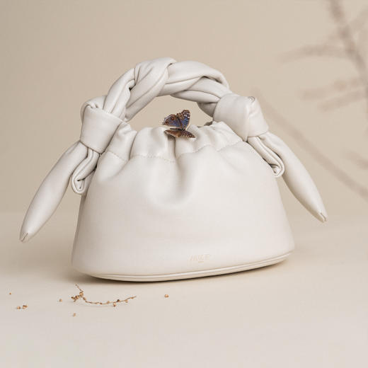 【默认微瑕 不退不换】Knotty Bun 乳白色小笼包 商品图1