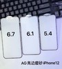 高清磨砂手机膜防指纹手机膜 适用于iPhone12 12PRO12PROMAX 11膜 商品缩略图1