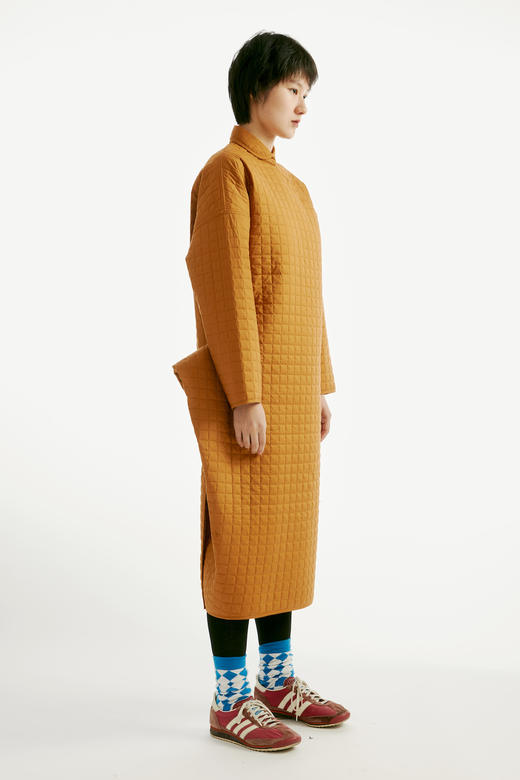 Boundless没边 绗缝絮棉翻领大衣 商品图0