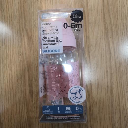 苏维妮宽口玻璃奶瓶210ml+仿生型奶嘴3800591 商品图7