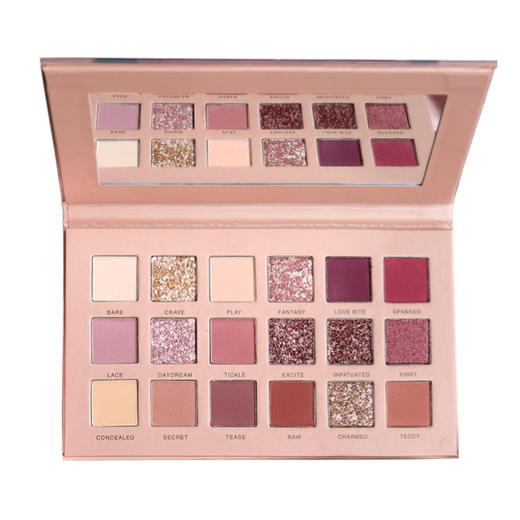 CoolBarbie俏芭比德国英国小众huda眼影闪粉大亮片沙漠玫瑰化妆品七夕节七夕情人节 商品图4