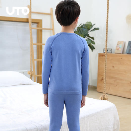 UTO/能系列蓄能发热5度儿童内衣套装 商品图2