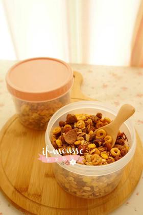 「点心」自制枫糖低糖麦片 可干吃 可泡煮 早餐必备（发快递，不保证时效！介意慎拍！）