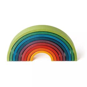 【LensforKids推荐】彩虹益智积木 | Naef Rainbow 儿童成人色彩平衡感玩具 | 瑞士设计，德国制造